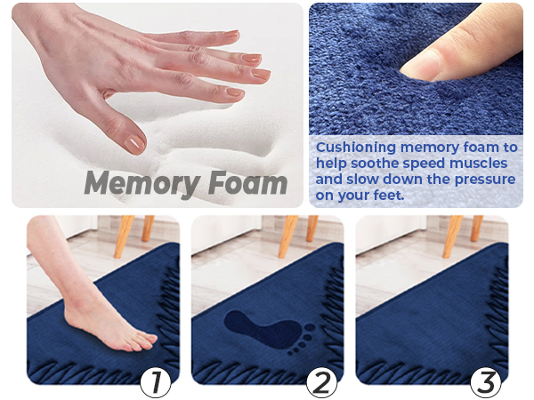 Memory Foam Bath Rug
