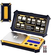GRAM PRES Digital Pocket Gram Scale 300g x 0.01g Accuracy, Small High Precision Portable Scale Di...