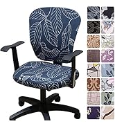 Melaluxe Computer Office Chair Covers - Protective & Stretchable Universal Chair Cover Stretch Ro...