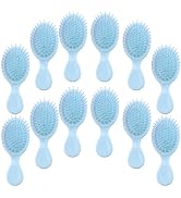 12 pcs Mini Hair Brush,Travel Detangling Brush with Exquisite Packaging Box,Mini Brush for Most H...