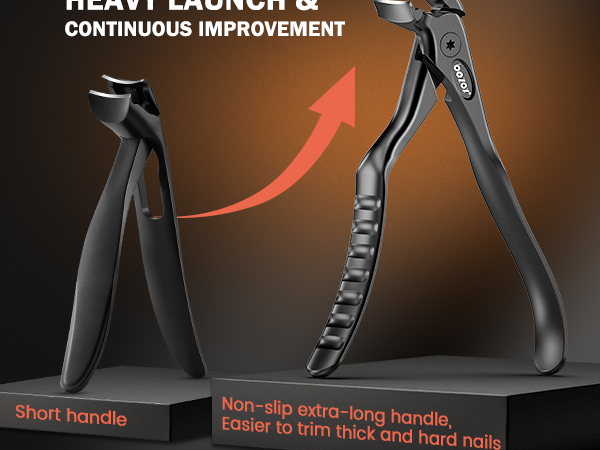 toe nail clippers for seniors long handle