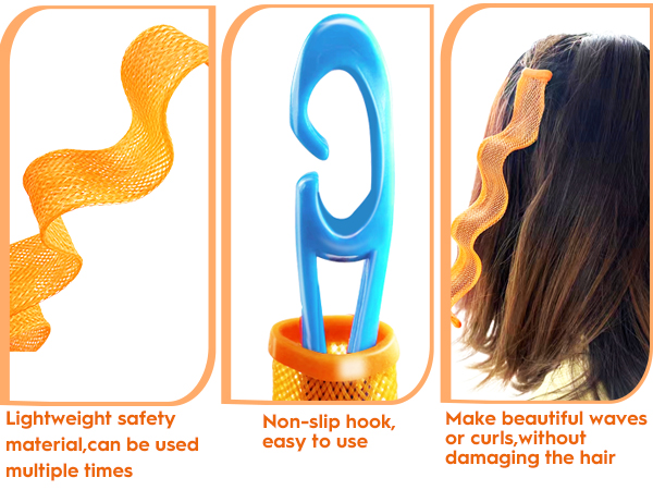 heatless hair curler