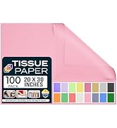 Pink Gift Tissue Paper for Gift Bags | 20"x30" - 100 Sheets | Pink Gift Wrapping Tissue Paper Bul...