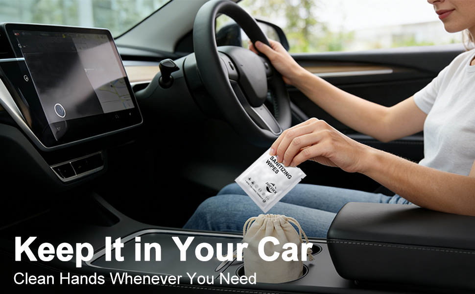 keep it in your car clean hands whenever you need