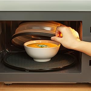 microwave cover & mat