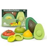 Food Huggers 7pc Gift Set Silicone Food & Avocado Savers Set | Reusable BPA Free Produce Storage ...