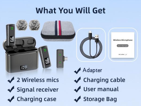 Lavalier microphone for iPhone