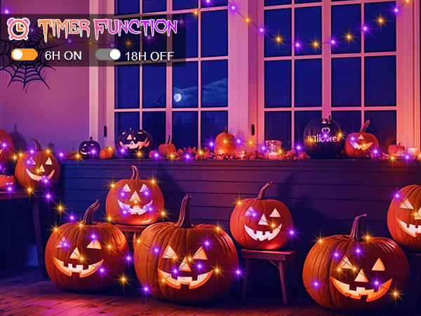 halloween lights battery operated