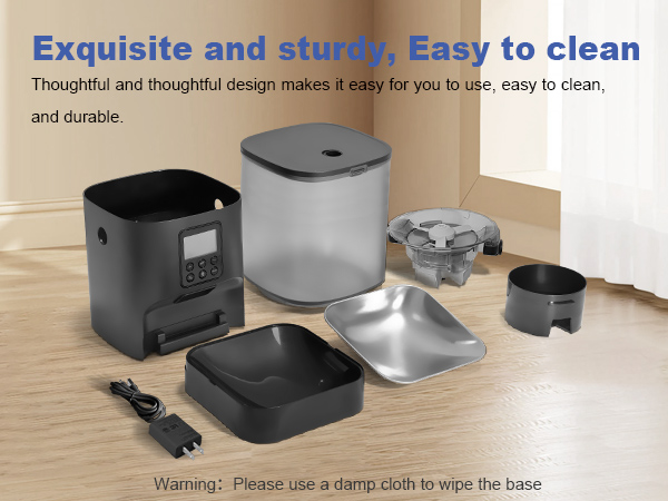 automatic cat feeder , exquisite and sturdy, easy to clean