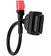Goliton OBD2 OBDII Diagnostic Cable Adaptor 6 Pin to 16 Pin Compatible with Honda Motorbike Motor...