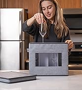 Wine Glass Storage Box, Moving Glassware Box, Moving Bags, Bubble Wrap, Champagne Flute Glass
