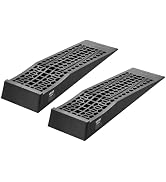 VEVOR Car Ramps, 2 PCS 20000 lbs GVW Capacity, 2.56 in Lift Height, Portable Low Profile Car Serv...