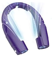 Enituo Neck Fan, 6000mAh USB Rechargeable Hands Free Personal Fan, 6 Speeds Adjustable Portable N...