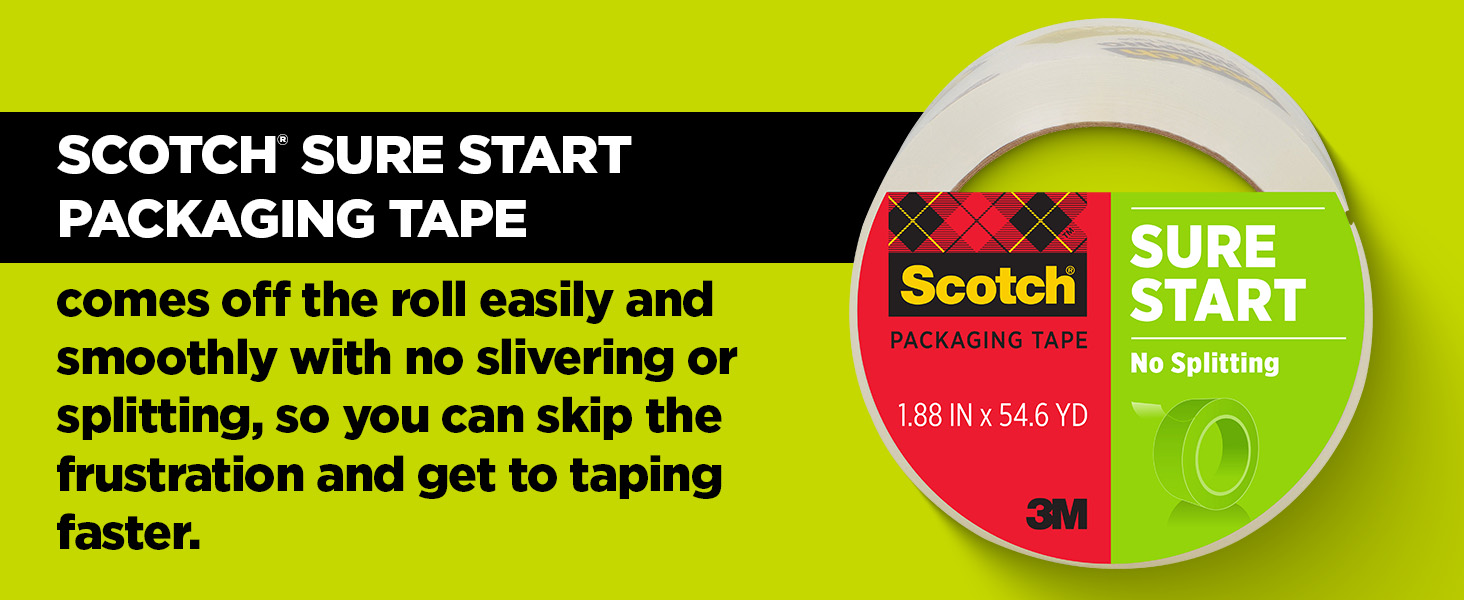 Scotch Sure Start Packaging Tape