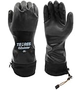 SHOWA 282-02 Waterproof Breathable Insulated Winter/Ski/Ice Glove with Extended Cuff (1 Pair)