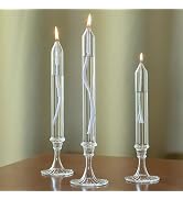 GXFCCYXT Glass Candle Set of 3, Refillable Use, Indoor Emergency Lighting Use Oil Candle, Smokele...