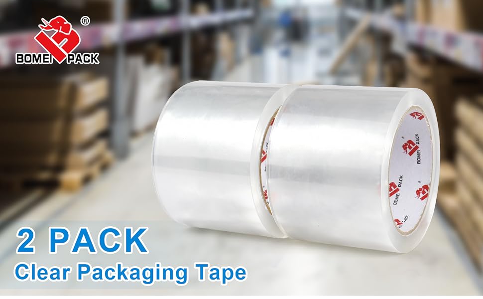 wide clear tape