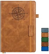 Notebook Journal for Women Men: Leather Journal for Writing, Hardcover College Ruled Journals Not...