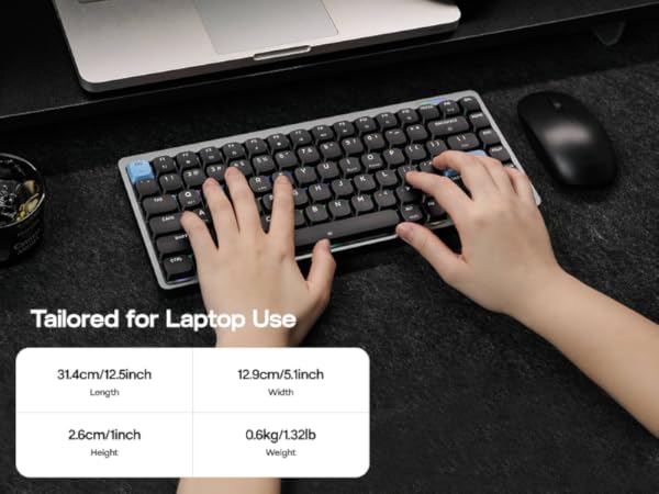 Luma84 Wireless Gaming Mechanical Keyboard