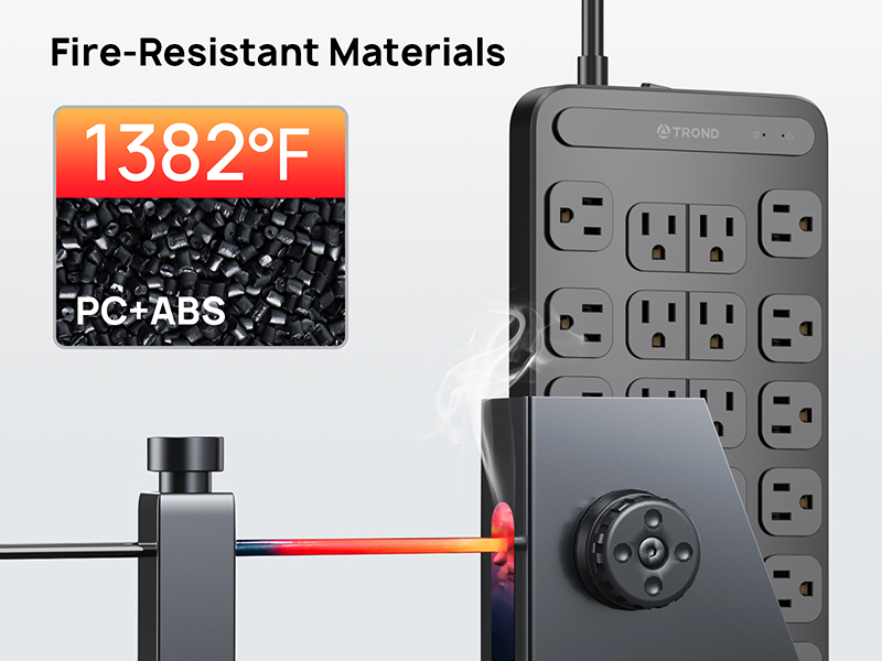 extension cord with multiple outlets
