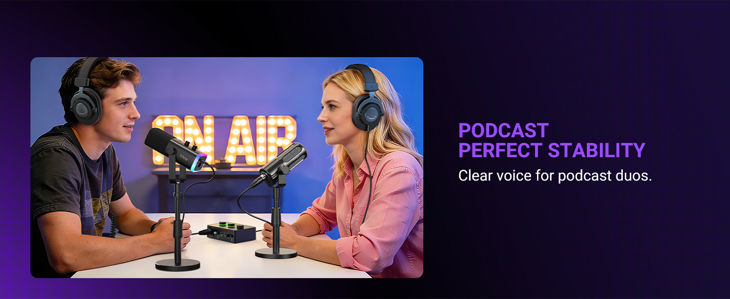 microphone stand for podcast