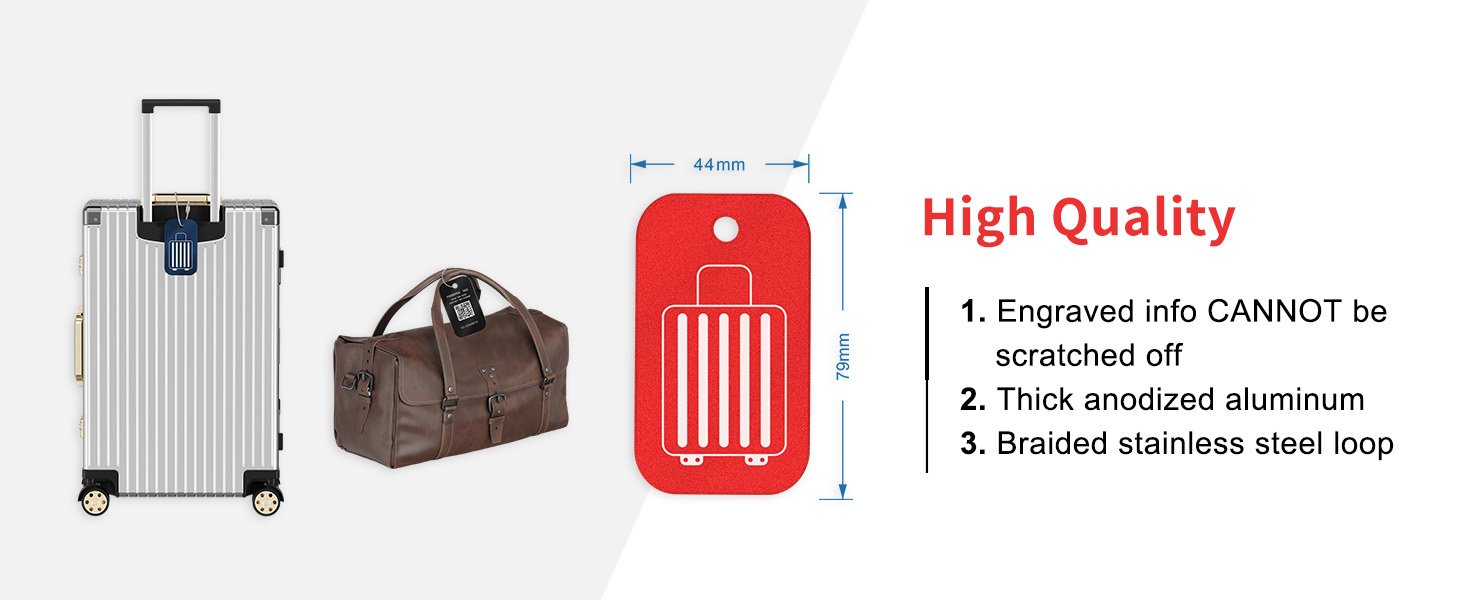 Flag luggage Tag