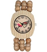 JewelryWe Chunky Cuff Watch for Women: Gold Tone Stainless Steel Open Bangle Watch - Analog Quart...