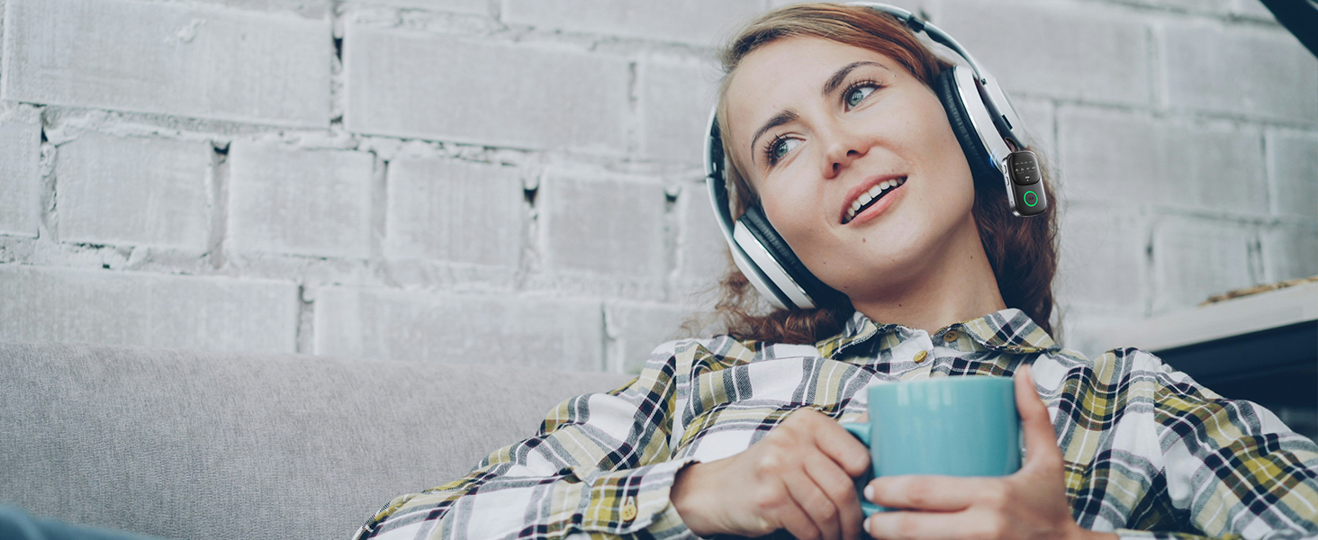 Bluetooth receiver for wired headphones