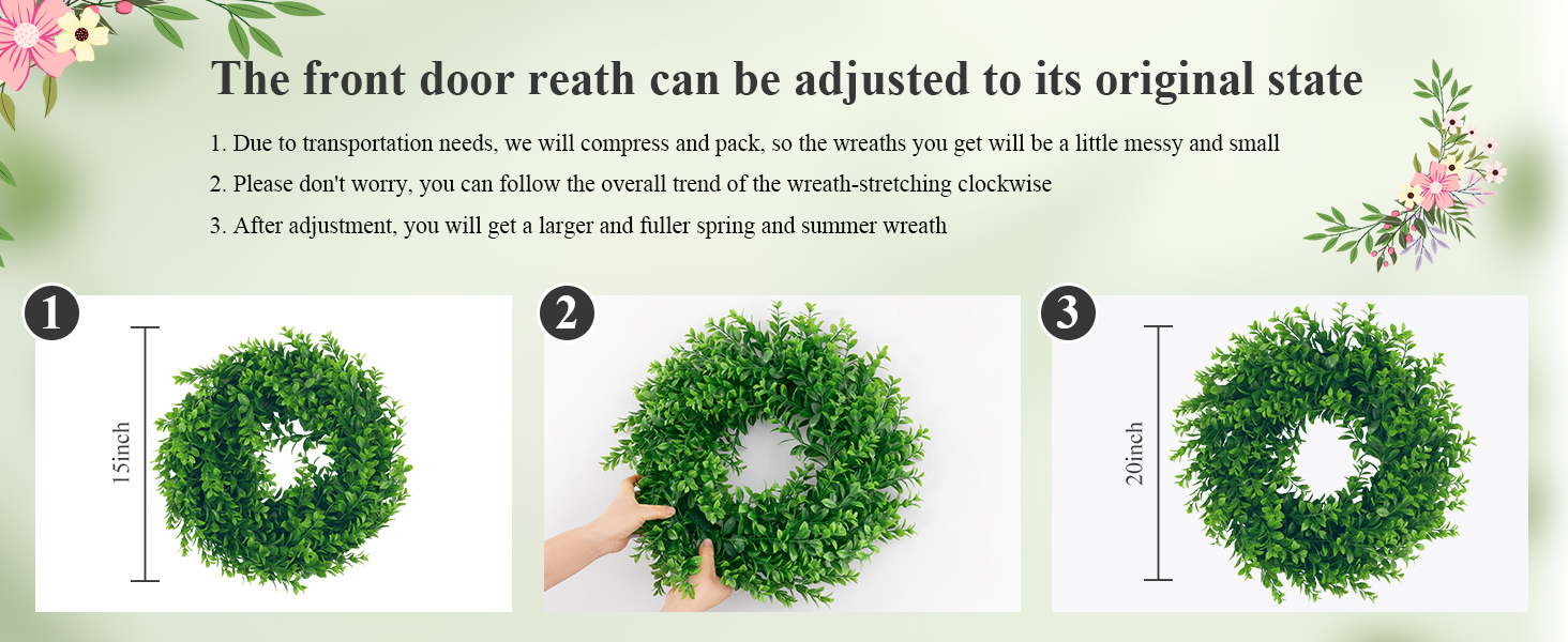 wreath for home decor