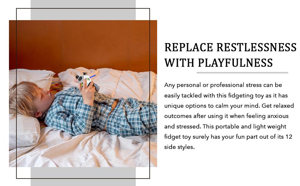 Any personal or professional stress can be easily tackled with this fidgeting toy