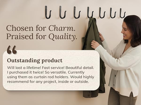 Chosen for Charm. Praised for Quality.