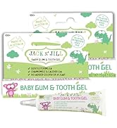 Jack N' Jill Baby Gum and Tooth Gel - Teething Relief for Babies, Gentle Formula with Chamomile a...