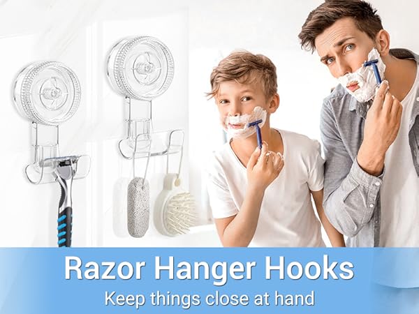 razor hanger hooks