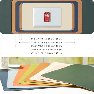 Cork Desk Mat size&color