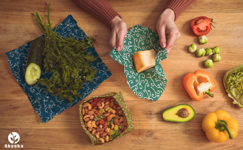 Beeswax Food Wraps 9 Pack