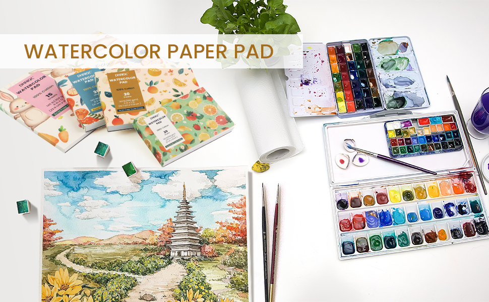 watercolor paper pad