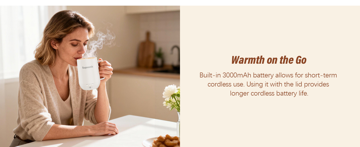 Self Heating Coffee Mug