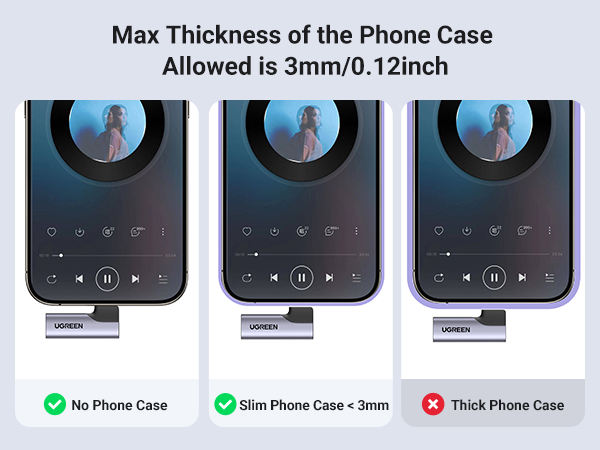 Fit 3mm Phone Case