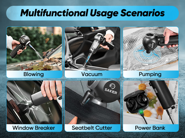 multifunctional car vacuum