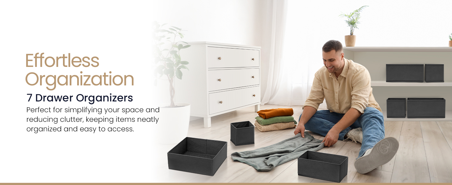 Effortless organization - 7 drawer organizers to simplify your space and reduce clutter
