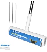 9.49'' Large Lint Rollers for Carpet and Floor, Extra Sticky Giant Rollers with 50'' Long Handle ...