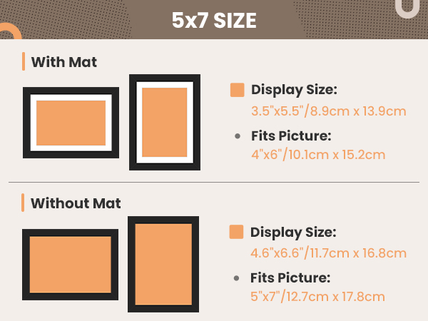 5x7 frame