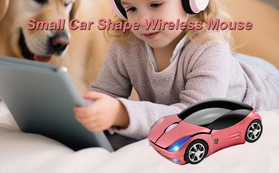 Small Cool Car Shape Wireless Mouse