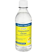 A+Health Magnesium Citrate Oral Solution, Saline Laxative, Lemon Flavor, Made in USA, Dye-Free, 1...