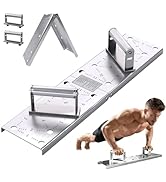 Mochantum Push Up Bar - Heavy-Duty Stainless Steel Pushup Stands with Non-Slip Base, 500LB Capaci...