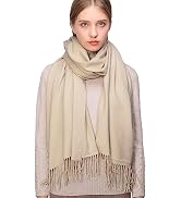 RIIQIICHY Women's Scarf Pashmina Shawls and Wraps for Evening Dress Bridesmaid Wedding Bridal Win...
