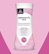 Summer’s Eve Simply Sensitive Daily Gentle All Over Feminine Body Wash, Removes Odor, pH Balanced...