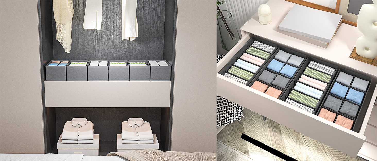 sock drawer organizer