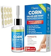Ulensy Corn Remover Liquid for Toes Feet: 20ml Salicylic Acid for Foot Corns Calluses Wart Remova...