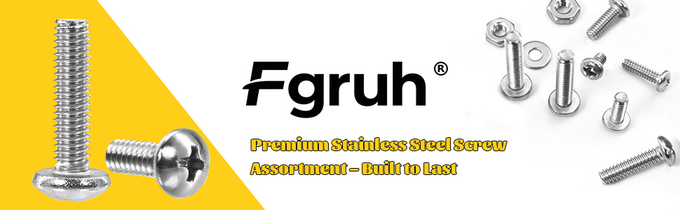Fgruh machine screw assortment kit
